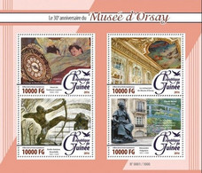 Guinea 2016, Art, Musee D'Orsay, Clock, Archery, BF - Horlogerie