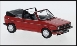 Volkswagen Golf I Cabriolet - 1981 - Red - Ixo - Ixo