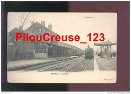 62 Pas De Calais - AVESNES - " La Gare " - Vue Peu Courante " ! ! ! ! ! - CARTE PRECURSEUR - Avesnes Le Comte