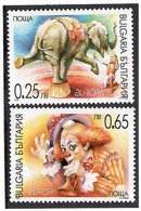 Bulgaria 2002 .EUROPA CEPT, Cirkus . 2v. - Nuovi