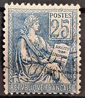 FRANCE 1900/01 - Canceled - YT 114 - 25c - 1900-02 Mouchon