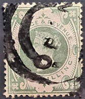 GREAT BRITAIN 1887-92 - Canceled - Sc# 122 - 1sh - Usati