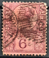 GREAT BRITAIN 1887-92 - Canceled - Sc# 119 - 6d - Used Stamps