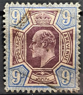 GREAT BRITAIN 1902-11 - Canceled - Sc# 136b - 9d - Used Stamps