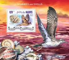 Maldives 2014 Fauna  Seabirds And Shells - Maldives (1965-...)