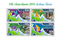 Maldives  2014 Asian Games 2014 Incheon,  South Korea - Maldives (1965-...)