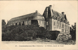 CPA COURSEULLES-sur-MER - Le Chateau Facade De L'oueSt- (141024) - Courseulles-sur-Mer