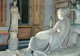 Italy & Circulated, Roma, Galleria Borghese, Canova Antonio - Sala, Paolina Borghese 1967 (73) - Monuments