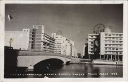 CPA AK Recife Bridge And Street Scene BRAZIL (1085043) - Recife