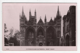 PETERBOROUGH - Cathedral, West Front - Kingsway 3332 - Northamptonshire