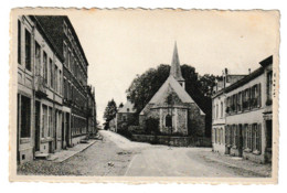 ST HUBERT RUE ST GILLES EGLISE PRESBYTERE - Saint-Hubert