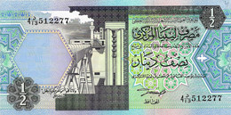 LIBYE 1991 0,5 Dinar - P.58b  Neuf UNC - Libye