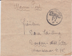 Marine Schiffspost MSP 7 SMS Bayern Feldpost Bf 1917 - Lettres & Documents