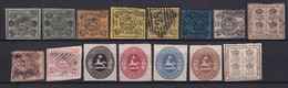 BRAUNSCHWEIG - 1852/1866 - ENSEMBLE De 15 TIMBRES TOUS ETATS SOUVENT TB - COTE IMPORTANTE - Braunschweig