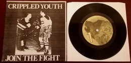 CRIPPLED YOUTH - JOIN THE FIGHT - VINYL 7" (1991) BOOTLEG - NUMBERED #674/800 - Punk