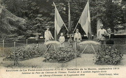 La Ferté Sous Jouarre * Intérieur Parc Château De Perreuse Péreuse * Tombes Soldats Anglais Morts 1914 * Sénégalais - La Ferte Sous Jouarre