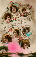 Le Langage Des Noms * Carte Photo * Prénom Prénoms Name Nom * Marie Douceur , Jeanne Fidélité , Louise Amour ... - Nombres