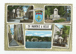 83 Var La Provence A Besse Sur Issole Blason, Monument Morts .. Ed Caujolle Marseille - Besse-sur-Issole