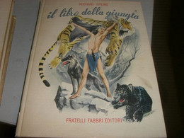 LIBRO "IL LIBRO DELLA GIUNGLA" RUDYARD KIPLING -FABBRI EDITORE-ILLUSTRATO DA BENVENUTI - Novelle, Racconti