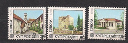 Cept 1978 Chypre Cyprus Yvertn° 479-481 (o) Oblitéré Europa - 1978