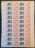 USSR 1967 - MNH - Zag# 3401 - 20k - All-union Philtelic Exhibition - Complete Sheet! - Unused Stamps