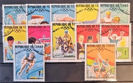 TCHAD 1969 - Canceled - Gold Medal Winners Of Olympia Mexico 1968 (12 Stamps) - Ciad (1960-...)