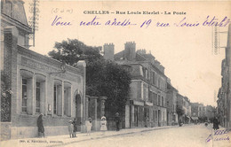 77-CHELLES- RUE LOUIS ETERLET , LA POSTE - Chelles