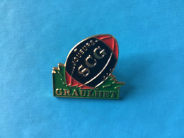 Rare Pin’s RUGBY  SCG Sporting Club Graulhetois GRAULHET 81 Tarn - Rugby