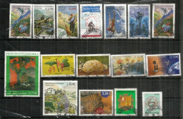 Année Complète 2003, 16 Timbres Oblitérés 1 ère Qualité.Tour De France,saut à La Perche,groseilles,Gaughin,etc - Used Stamps