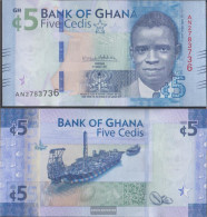 Ghana Pick-number: 44 Uncirculated 2017 5 Cedis - Ghana