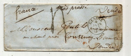 Lettre, Suisse ,GENEVE , 1855 , 2 Scans - Marcophilie