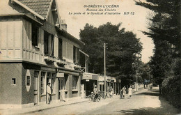 St Brévin L'océan * Avenue Des Châlets * Le Syndicat D'initiative Et La Poste * Café Pâtisserie AU POUSSIN ROUGE - Saint-Brevin-l'Océan