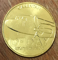 50 CARENTAN D-DAY EXPERIENCE MÉDAILLE SOUVENIR MONNAIE DE PARIS 2018 JETON TOURISTIQUE MEDALS COINS TOKENS - 2018