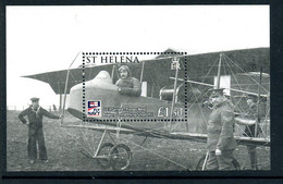 St. Helena 2009 Centenary Of Naval Aviation Aeroplanes MS, MNH, SG 1098 - Saint Helena Island