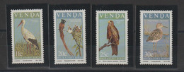 Afrique Du Sud Venda 1984 Oiseaux 91-94 4 Val ** MNH - Venda