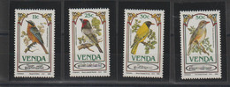Afrique Du Sud Venda 1985 Oiseaux 103-106 4 Val ** MNH - Venda