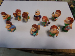 KINDER LES CROMIGNONS Série Compléte 10 FIGURINES Avec 6 BPZ - Komplettsets