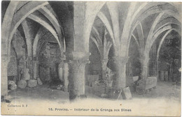 PROVINS : INTERIEUR DE LA GRANGE AUX DIMES - Provins