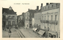 Cholet * La Rue Nationale * Commerce Magasin DRESSOIR - Cholet