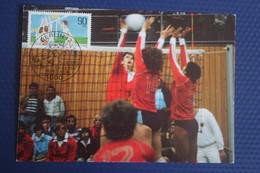 Berlin 1982 Mi.Nr. 665 ,Volleyball - Sporthilfe - Maximum Card - Erstausgabetag Berlin - Pallavolo