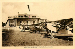 Cholet * Aéro Club * Le Buffet Gare * La Façade * Avion Aviation Aérodrome - Cholet