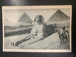 The Sphinx And Pyramids. Cairo. 36 Zogos - Sphynx