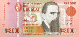 Uruguay 2.000 Nuevos Pesos, P-68 (1989) - UNC - Uruguay