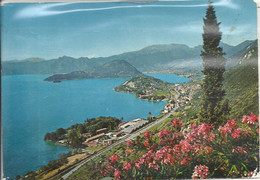 Delcampe - CPSM Esperanto Carte Lac D'Iseo Italie Avec Vignette Esperanto - Esperanto