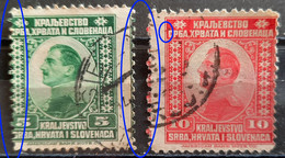 PRINCE-REGENT ALEXANDER-5 P-10 P-ERROR-SHS-YUGOSLAVIA-1921 - Non Dentelés, épreuves & Variétés