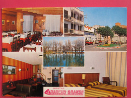 Visuel Très Peu Courant - Espagne - Bañolas - Gerona - Hostal Rancho Grande - Antigua Casa Xabanet - R/verso - Gerona