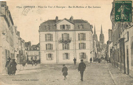 Quimper * Place De La Tour D'auvergne * La Rue St Mathieu Et Rue Laënnec * épicerie - Quimper