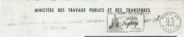 1966 - Lettre En Franchise - Cachet Manuel "MINISTERE DE L'EQUIPEMENT" - Burgerlijke Brieven Zonder Portkosten