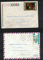 DAHOMEY- LOT DE 2 Enveloppes - Lettres & Documents