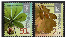 Ukraine 2014 . Definitives. Flora. 2v:50k,2.00  .Michel #  1223-24   IX - Ukraine